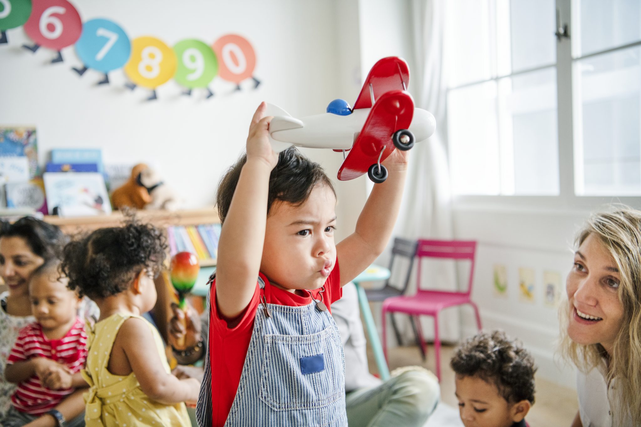 Playing at the Playgroup